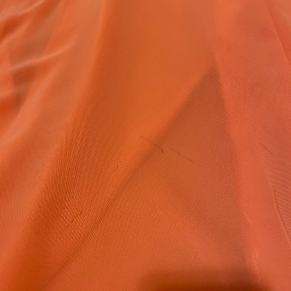 Laura Petite Pink/Salmon Beaded Strapless Maxi Dress - Picture 5 of 6